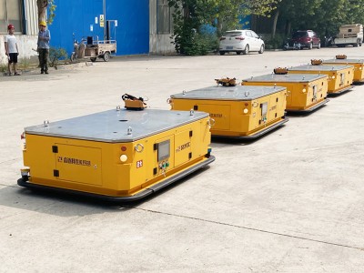 AGV転送車両バッテリー転送カート