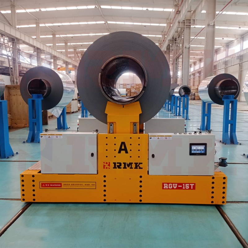 15トン バッテリー駆動鋼コイル鉄道転送カート