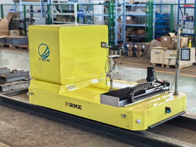 鉄道シャントフック除去ロボット - 自動車鉄道転送カート