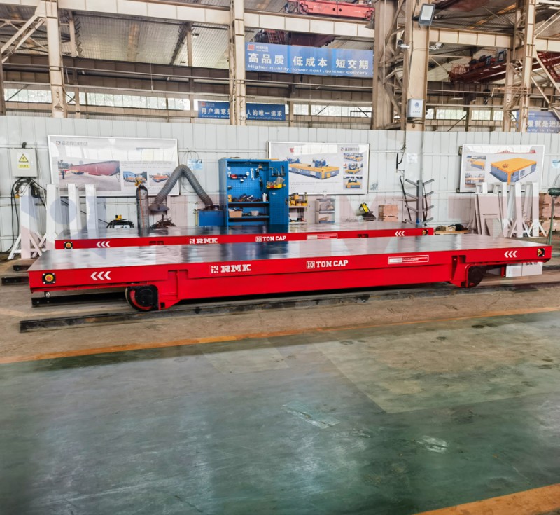 10Ton Heavy Duty Trackless 電気転送カート