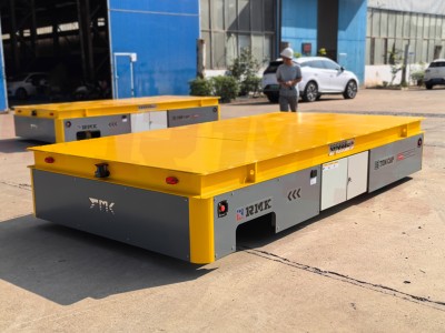 15 Tons Differential Steering Trackless Transport Car