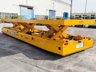 16 Tons Three-Scissor Synchronous Lifting Omniwheel 転送カート